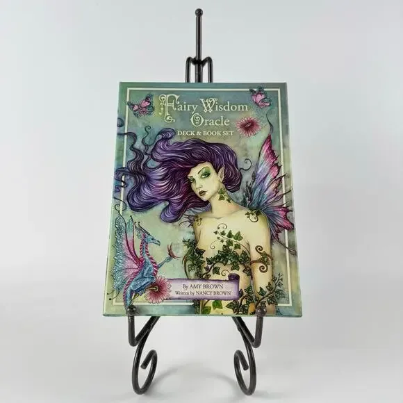 Fairy Wisdom Oracle Deck & Book Set Amy Brown U.S. Games Systems - Picture 2 of 7